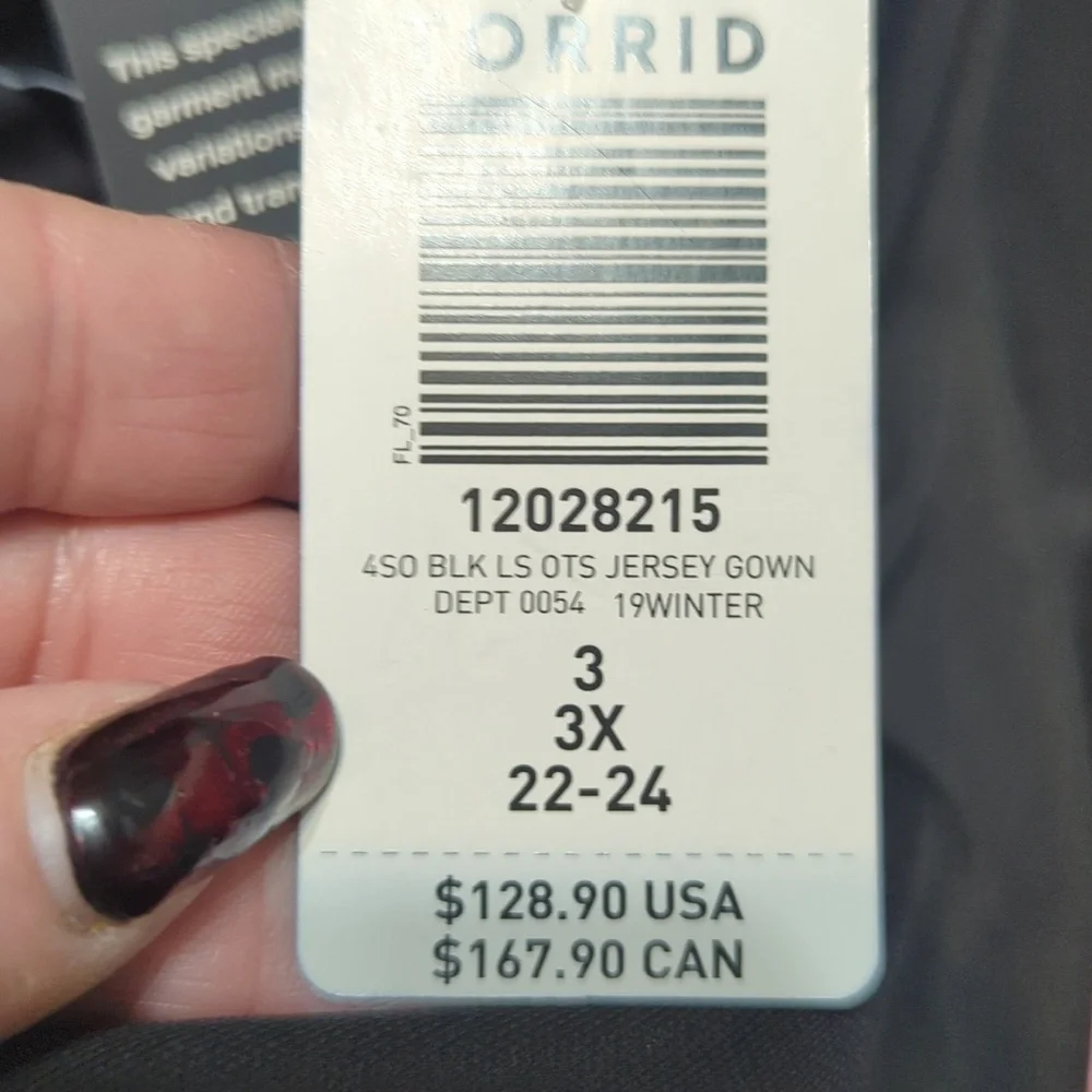 Torrid Black Ruched Dress - Picture 5 of 5
